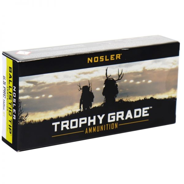 500 Rounds Of Nosler BT Trophy Grade 6.5 PRC Ammo 140 Grain Ballistic Tip