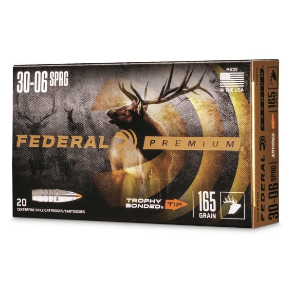 Federal, .30-06 Springfield, TBT, 165 Grain Of 1000 Rounds