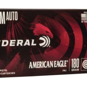 Federal Premium Centerfire Handgun Ammunition 10mm Auto 180 grain Full Metal Jacket