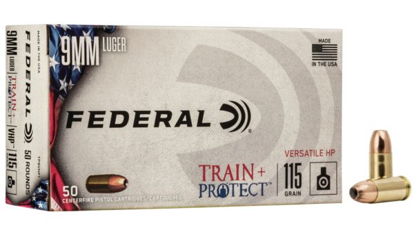 Federal Premium Centerfire Handgun Ammunition 9mm Luger 115 grain Jacketed Hollow Point